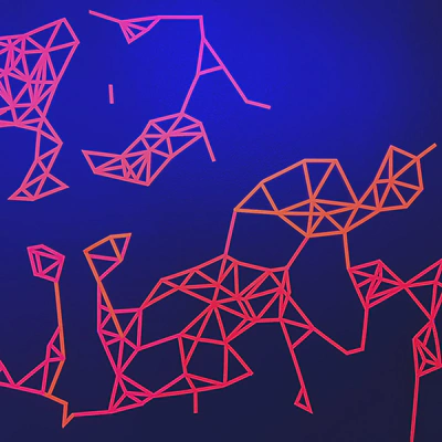 Etienne Rey, *Variable Density, série Delaunay* . Image credit: Etienne Rey