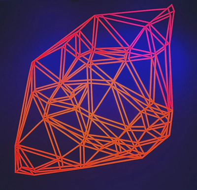 Etienne Rey, *Variable Density, série Delaunay* . Image credit: Etienne Rey