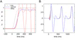 Active inference, eye movements and oculomotor delays